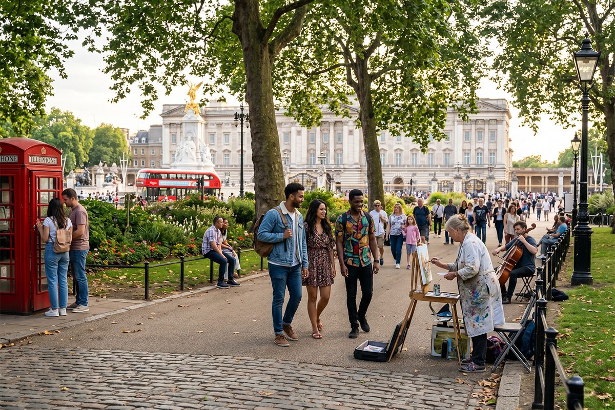 Exploring London's Vibrant Culture Near Buckingham Palace
