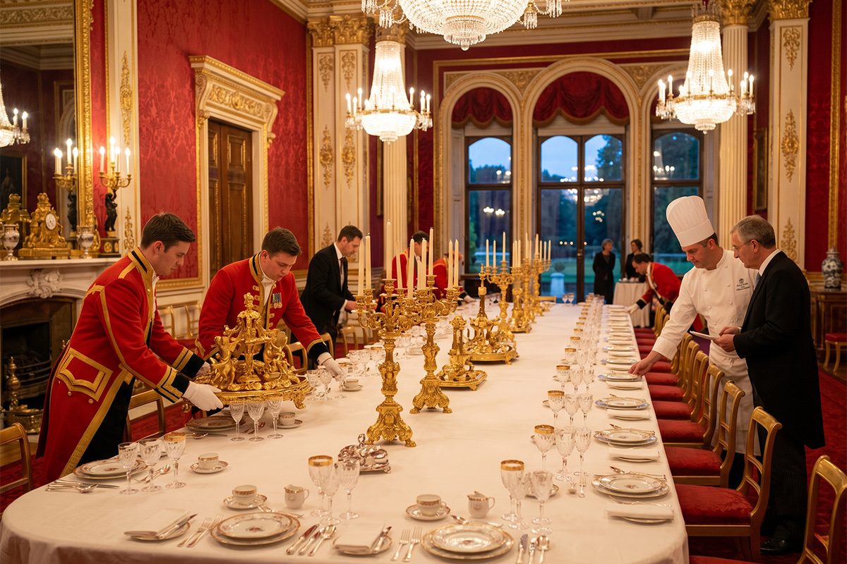 The Enigmatic Art of Royal Entertaining at Buckingham Palace