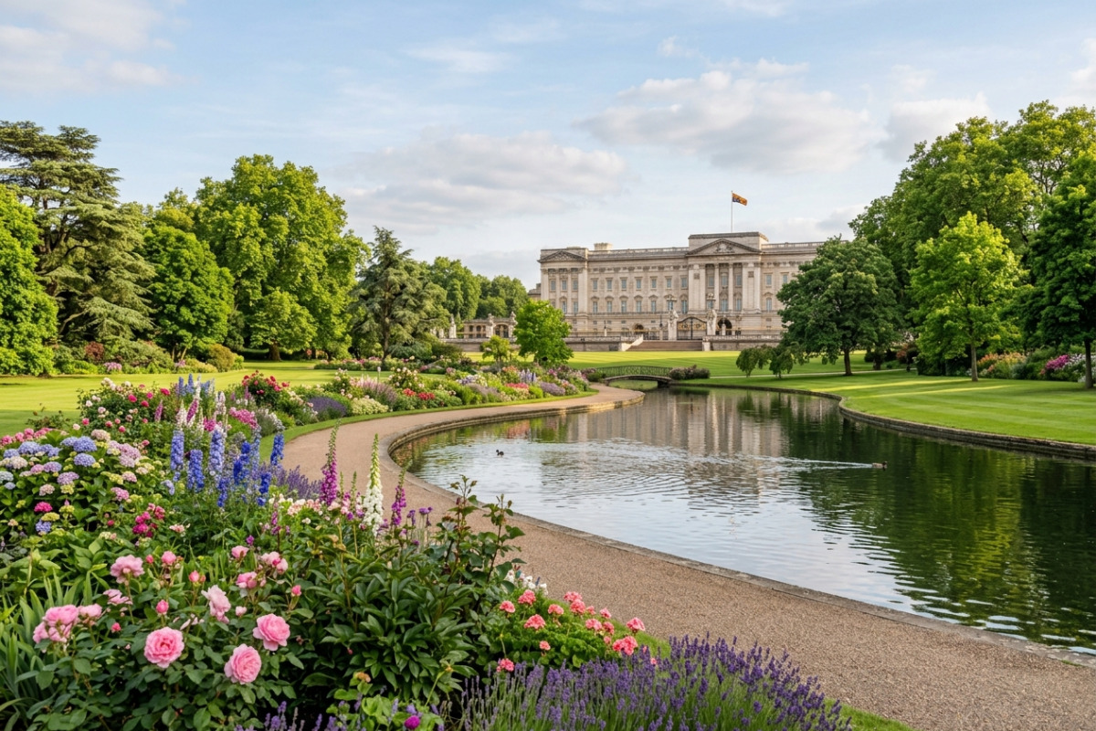 Discover the Majestic Gardens of Buckingham Palace